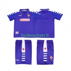 Maillot Fiorentina Retro 1998 1999 Domicile Enfant MC