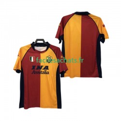 Maillot AS Rome Retro 2000-2001 Domicile Homme MC