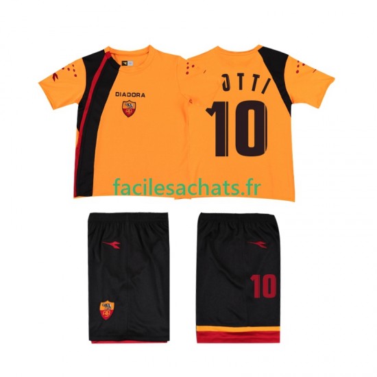 Maillot AS Rome TOTTI 10 Retro 2005-2006 Domicile Enfant MC