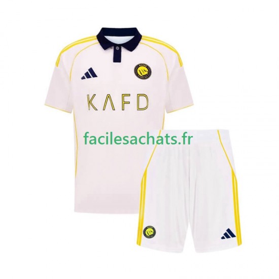 Maillot Al Nassr 2025-2026 3ème Enfant MC
