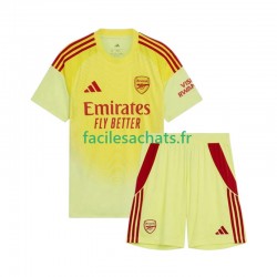 Maillot Arsenal 2025-2026 Gardien Domicile Enfant MC Maillot Arsenal 2025-2026 Gardien Domicile Enfant MC