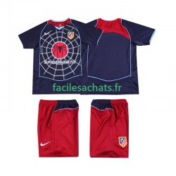Maillot Atlético Madrid Retro 2004 2005 Extérieur Enfant MC