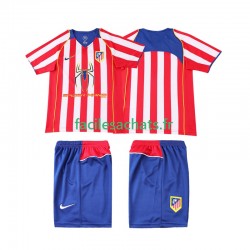 Maillot Atlético Madrid Retro 2004 2005 Domicile Enfant MC