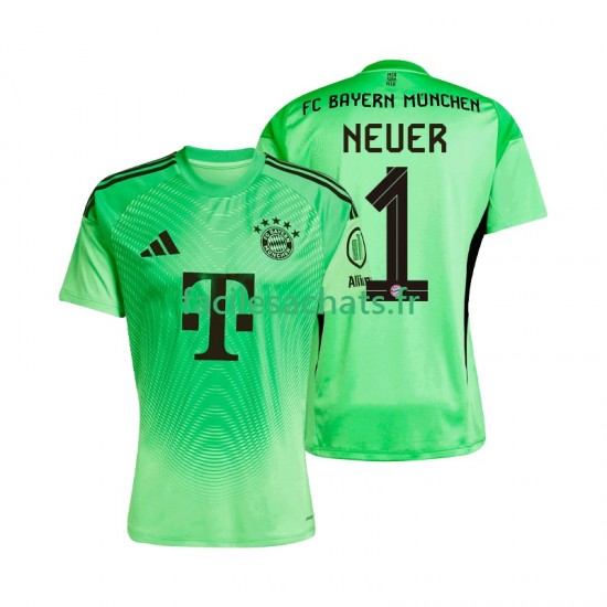 Maillot Bayern Munich Manuel Neuer 1 2025-2026 Gardien Domicile Homme MC