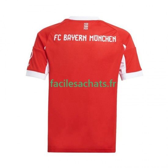 Maillot Bayern Munich 2025-2026 Domicile Homme MC