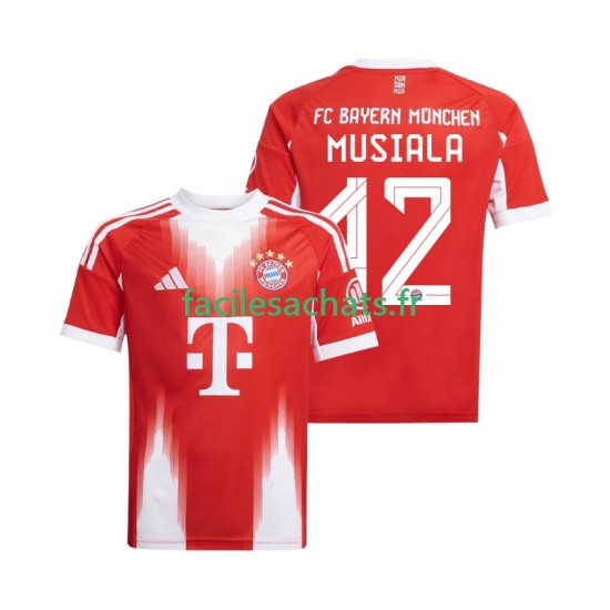 Maillot Bayern Munich Jamal Musiala 42 2025-2026 Domicile Homme MC