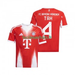 Maillot Bayern Munich Jonathan Tah 4 2025-2026 Domicile Homme MC