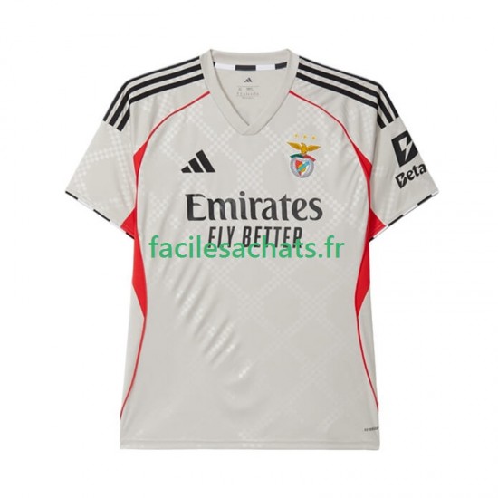 Maillot Benfica 2025-2026 Extérieur Homme MC