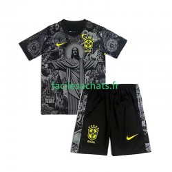 Brésil Cheist the Redeemer Football Shirts 2024 Domicile Enfant MC