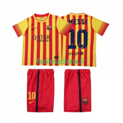 Maillot FC Barcelone Lionel Messi 10 Retro 2013 2014 Extérieur Enfant MC