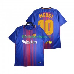 Maillot FC Barcelone Lionel Messi 10 Retro 2017-2018 Domicile Homme MC