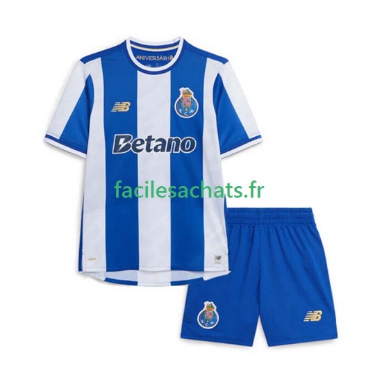 Maillot FC Porto 2025-2026 Domicile Enfant MC