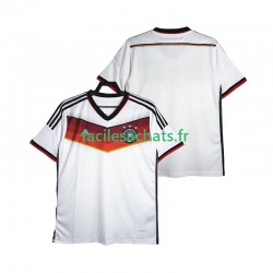 Maillot Allemagne Retro World Cup 2014 Domicile Homme MC