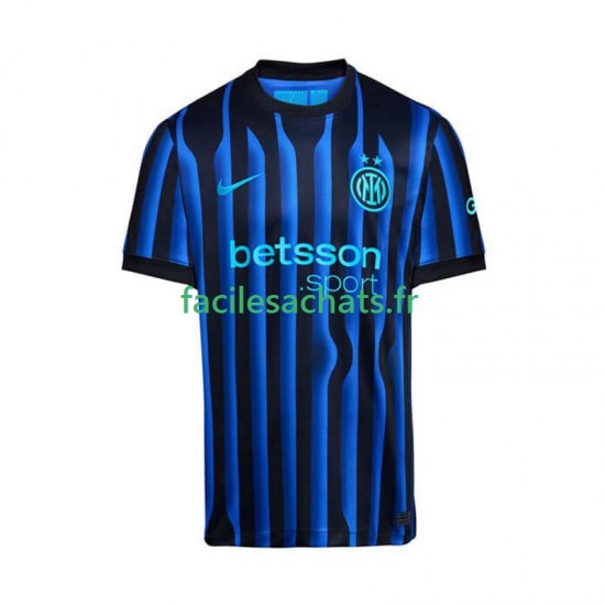 Maillot Inter Milan 2025-2026 Domicile Homme MC