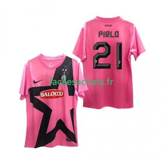 Maillot Juventus Andrea Pirlo 21 Retro 2011-2012 Extérieur Homme MC