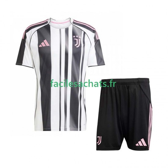 Maillot Juventus 2025-2026 Domicile Enfant MC