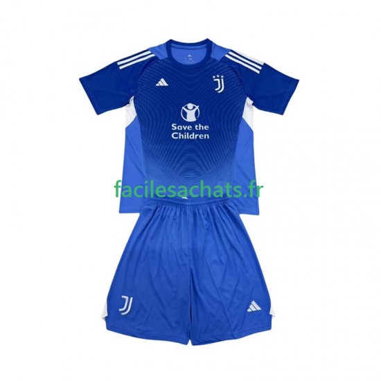 Maillot Juventus 2025-2026 Gardien Domicile Enfant MC