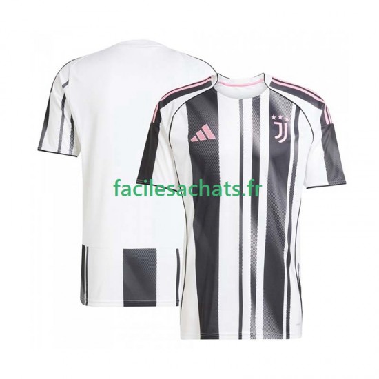 Maillot Juventus 2025-2026 Domicile Homme MC