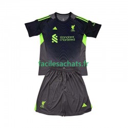 Maillot Liverpool 2025-2026 Gardien Domicile Enfant MC