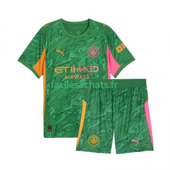 Maillot Manchester City 2025-2026 Gardien Domicile Enfant MC