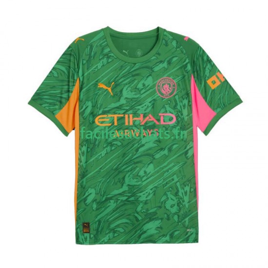 Maillot Manchester City 2025-2026 Gardien Domicile Homme MC