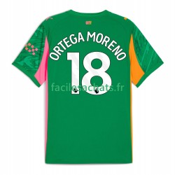 Maillot Manchester City ORTEGA MORENO 18 2025-2026 Gardien Domicile Homme MC