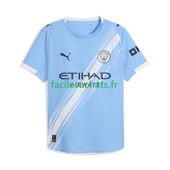 Maillot Manchester City 2025-2026 Domicile Homme MC