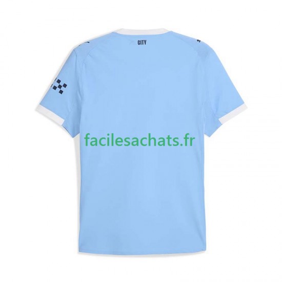 Maillot Manchester City 2025-2026 Domicile Homme MC