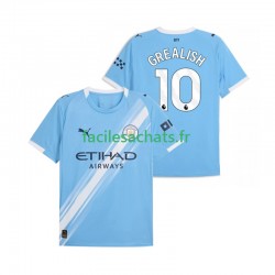 Maillot Manchester City Jack Grealish 10 2025-2026 Domicile Homme MC