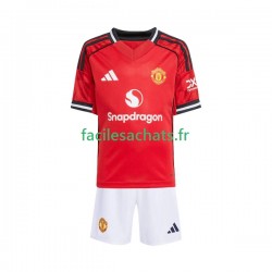 Maillot Manchester United 2025-2026 Domicile Enfant MC Maillot Manchester United 2025-2026 Domicile Enfant MC