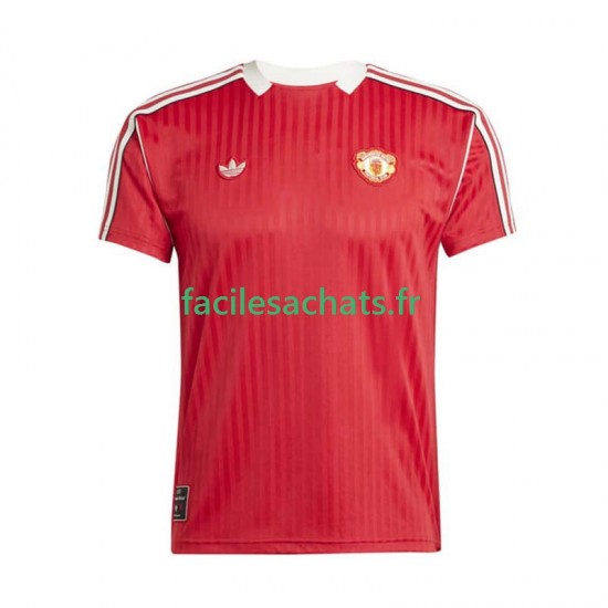 Maillot Manchester United Icon 2025-2026 Domicile Homme MC