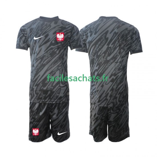 Maillot Pologne 2024 Gardien Extérieur Enfant MC