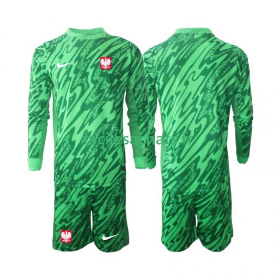 Maillot Pologne 2024 Gardien 3ème Enfant ML