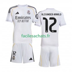 Maillot Real Madrid Alexander-Arnold 12 2025-2026 Domicile Enfant MC Maillot Real Madrid Alexander-Arnold 12 2025-2026 Domicile Enfant MC