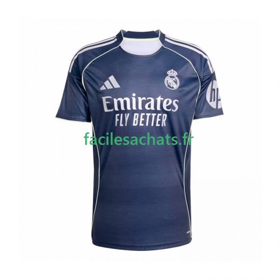 Maillot Real Madrid 2025-2026 Extérieur Homme MC