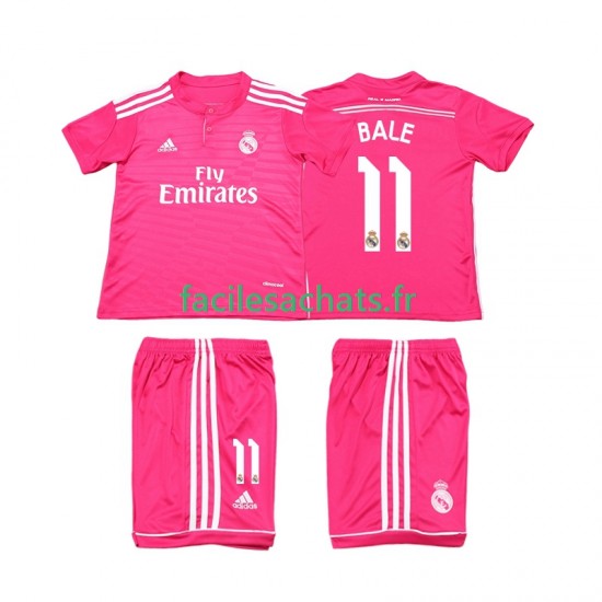 Maillot Real Madrid Bale 11 Retro 2014 2015 Extérieur Enfant MC