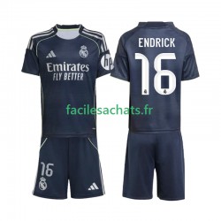 Maillot Real Madrid Endrick 16 2025-2026 Extérieur Enfant MC Maillot Real Madrid Endrick 16 2025-2026 Extérieur Enfant MC