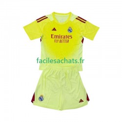 Maillot Real Madrid 2025-2026 Gardien 4ème Enfant MC