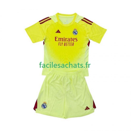 Maillot Real Madrid 2025-2026 Gardien 4ème Enfant MC