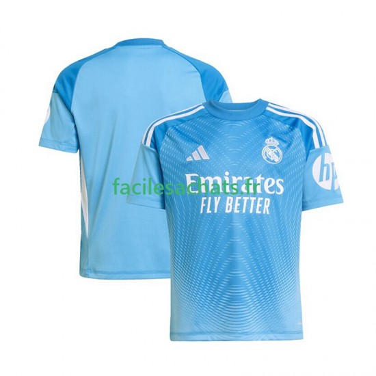 Maillot Real Madrid 2025-2026 Gardien Domicile Homme MC