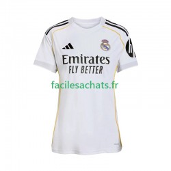 Maillot Real Madrid 2025-2026 Domicile Femme MC