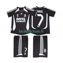 Maillot Real Madrid RAUL 7 Retro 2006 2007 Extérieur Enfant MC Maillot Real Madrid RAUL 7 Retro 2006 2007 Extérieur Enfant MC