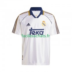 Maillot Real Madrid Retro 1999-2000 Domicile Homme MC Maillot Real Madrid Retro 1999-2000 Domicile Homme MC