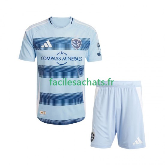Maillot Sporting Kansas City 2025 Domicile Enfant MC