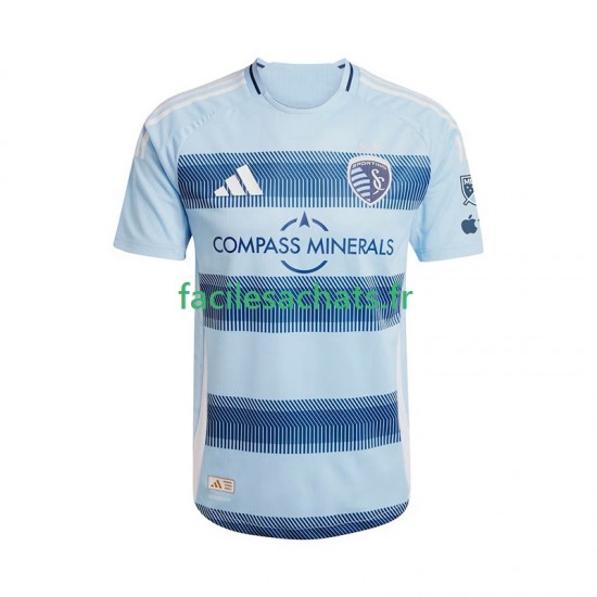 Maillot Sporting Kansas City 2025-2026 Domicile Homme MC