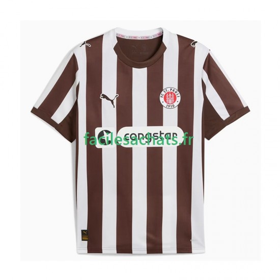 Maillot St. Pauli 2025-2026 Domicile Homme MC