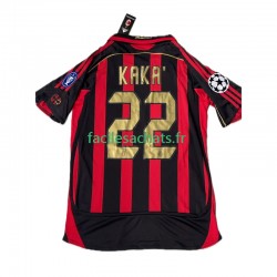Maillot AC Milan KAKA 8 Retro 2006-2007 Domicile Homme MC