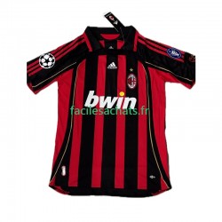 Maillot AC Milan KAKA 8 Retro 2006-2007 Domicile Homme MC