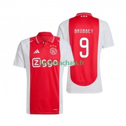 Maillot Ajax Amsterdam Brian Brobbey 9 2024-2025 Domicile Homme MC