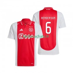 Maillot Ajax Amsterdam Henderson 6 2024-2025 Domicile Homme MC